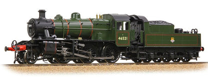 32-831 LMS Ivatt 2MT 46521 BR Lined Green (Early Emblem) Steam Locomotive