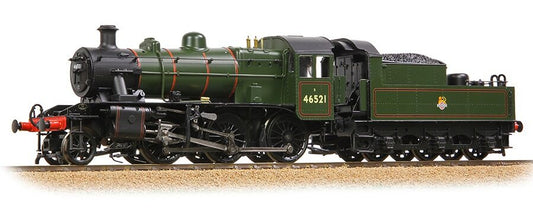32-831 LMS Ivatt 2MT 46521 BR Lined Green (Early Emblem) Steam Locomotive