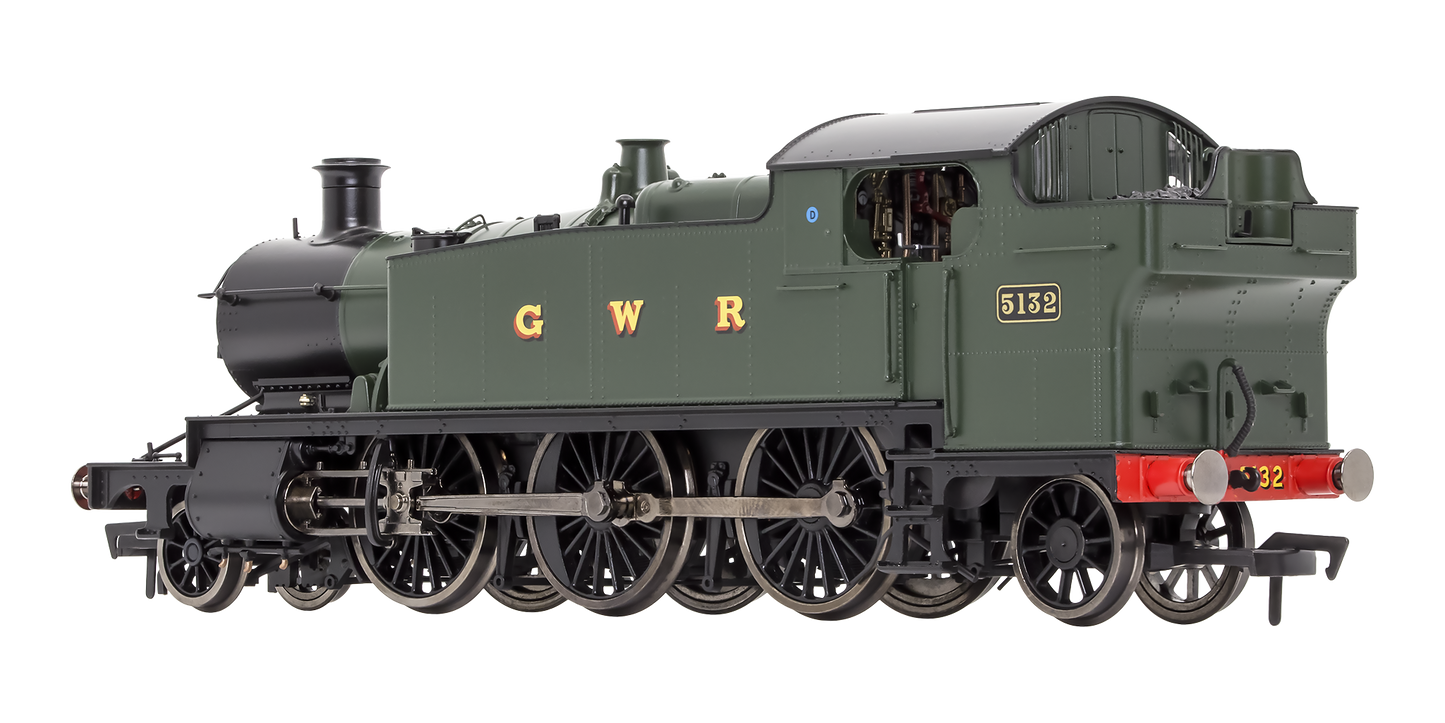 Large Prairie 5132 GWR Green GWR Steam Locomotive