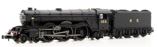 A10 Flying Scotsman 103 Wartime Black NE Steam Locomotive - DCC Fitted