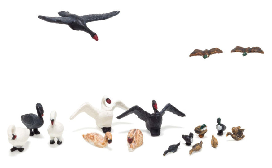 A1969 Scenic Accents - Ducks and Swans - HO Scale