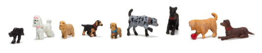 A1972 Scenic Accents - Dogs & Cat - HO Scale