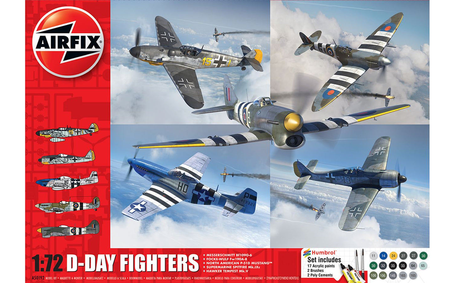 D-Day Fighters Gift Set Model Kit