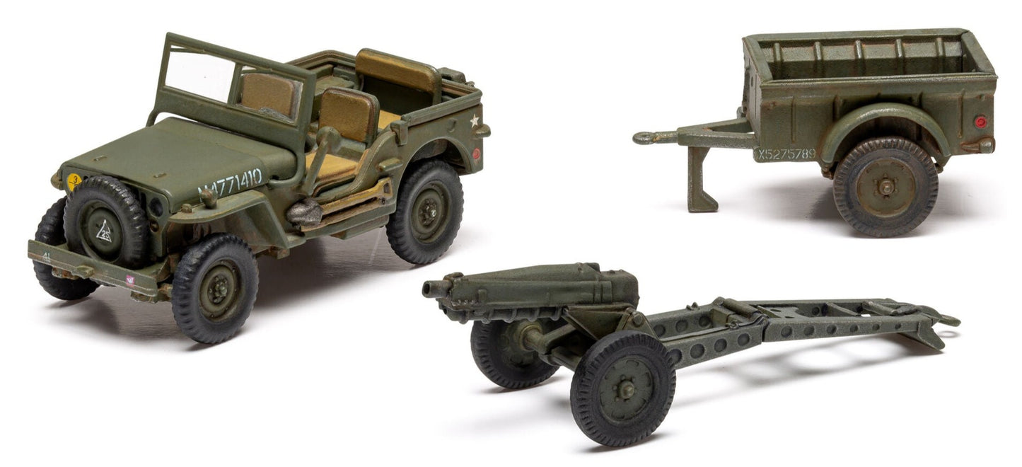 Hanging Gift Set - Willys MB Jeep Model Kit