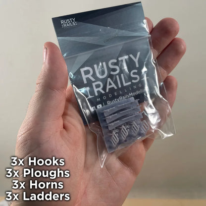 OO Gauge Class 60 Detail Pack (Single Pack) - Unpainted