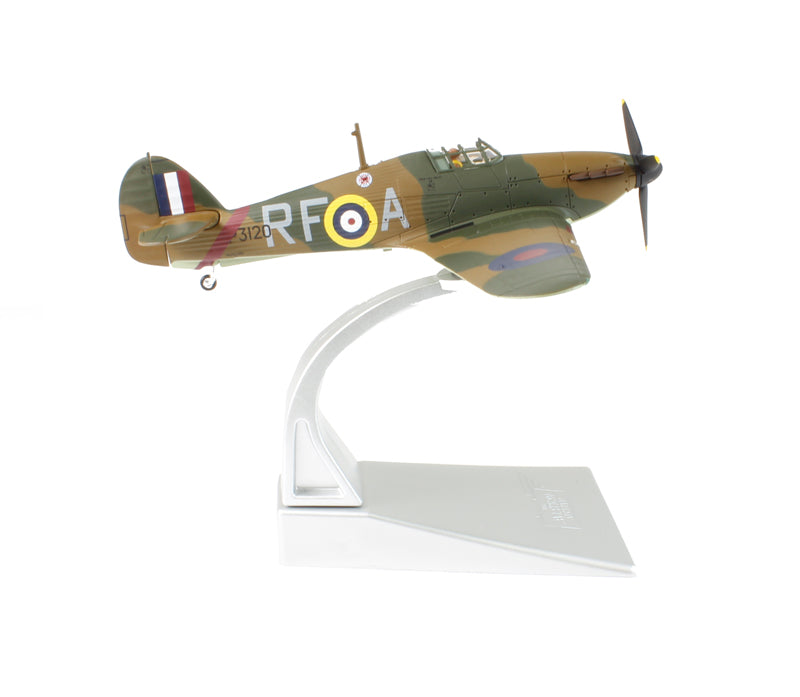 Pre-Owned AA27602 Hawker Hurricane MK1 Royal Air Force Polish SQN colours with Gear