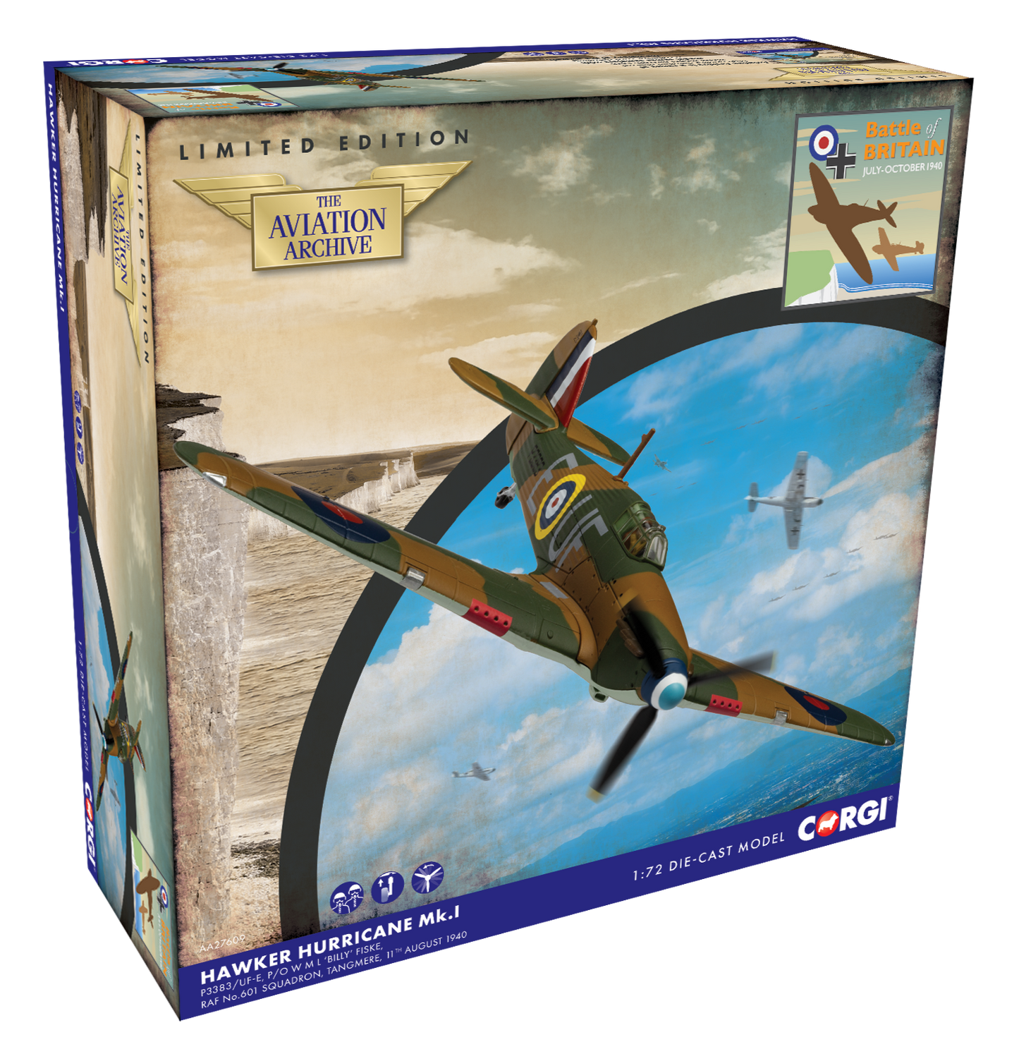 Hawker Hurricane Mk.I - P/O 'Billy' Fiske - Battle of Britain 85