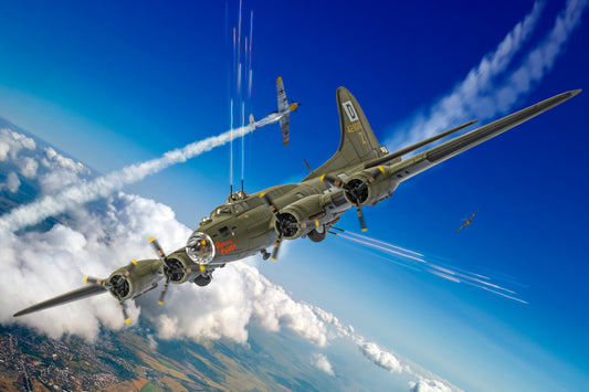 B-17F Flying Fortress - 'Royal Flush' - Lt Robert "Rosie" Rosenthal, 100th BG, 8th Air Force