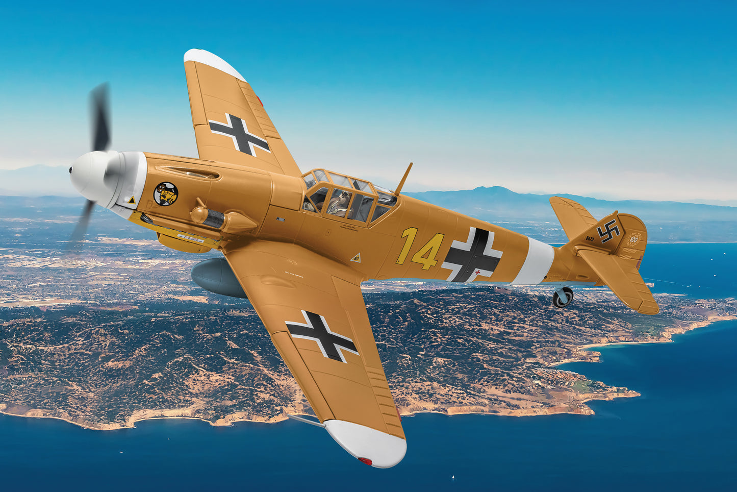 AA34910 Messerschmitt Bf 109F-4 (Trop), Hans Joachim Marseille, 1942