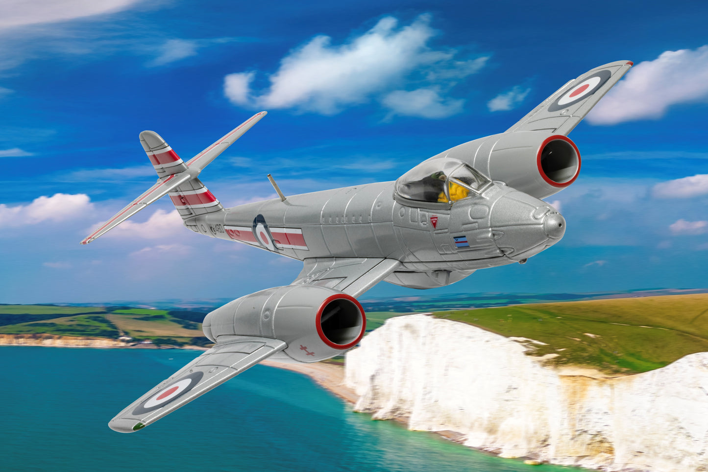 Gloster Meteor F.Mk.8, WH480 'M', RAF Biggin Hill, 1953