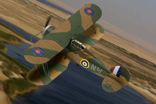 AA36213 Gloster Gladiator MkII - N5752/NW/G - Fl. Off. Alan Boyd