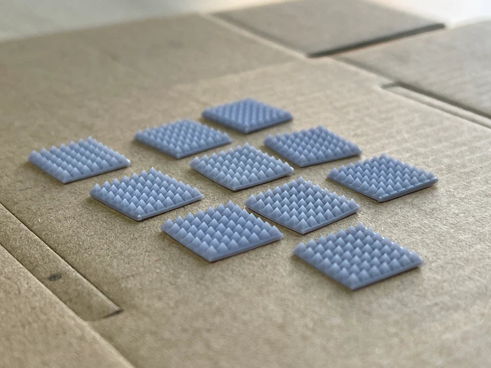 OO Gauge Anti-Trespassing Grid (Pack of 10) - Unpainted