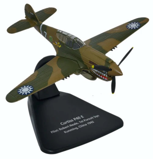AC074 Curtis P40E Warhawk 1st Pursuit Sqn Robert Neale