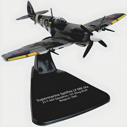 AC098 Supermarine Spitfire LF Mk.Ixe 21-T 443 Sqn 1945 Model Aircraft