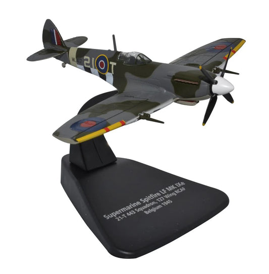 AC098 Supermarine Spitfire LF Mk.Ixe 21-T 443 Sqn 1945 Model Aircraft