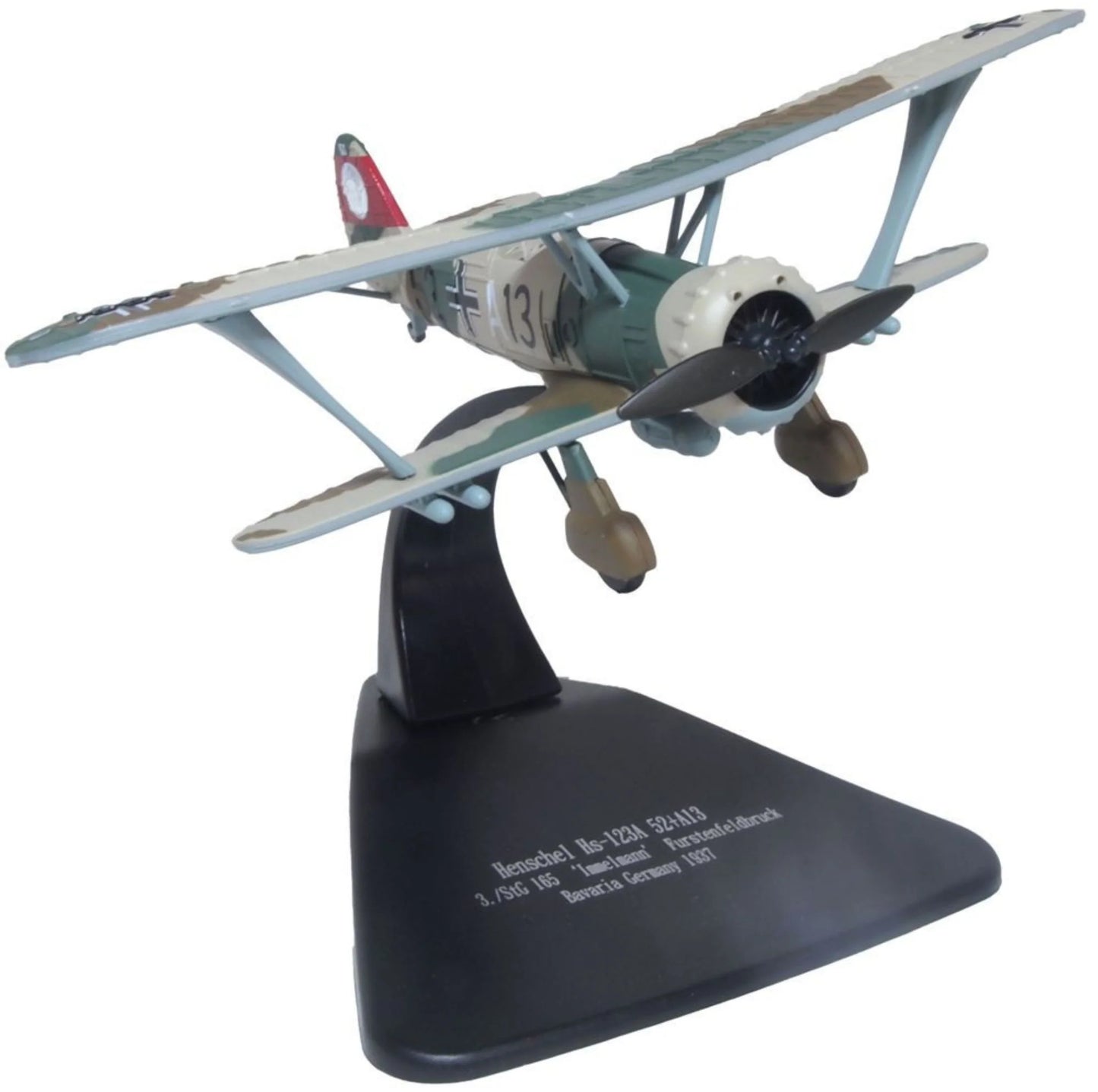 AC125S Henschel 123 7./Stg 165. Immelmann - Germany 1937 - No Swastika