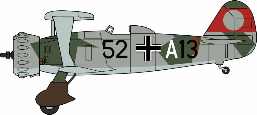 Henschel 123 7./Stg 165. Immelmann - Germany 1937 - No Swastika