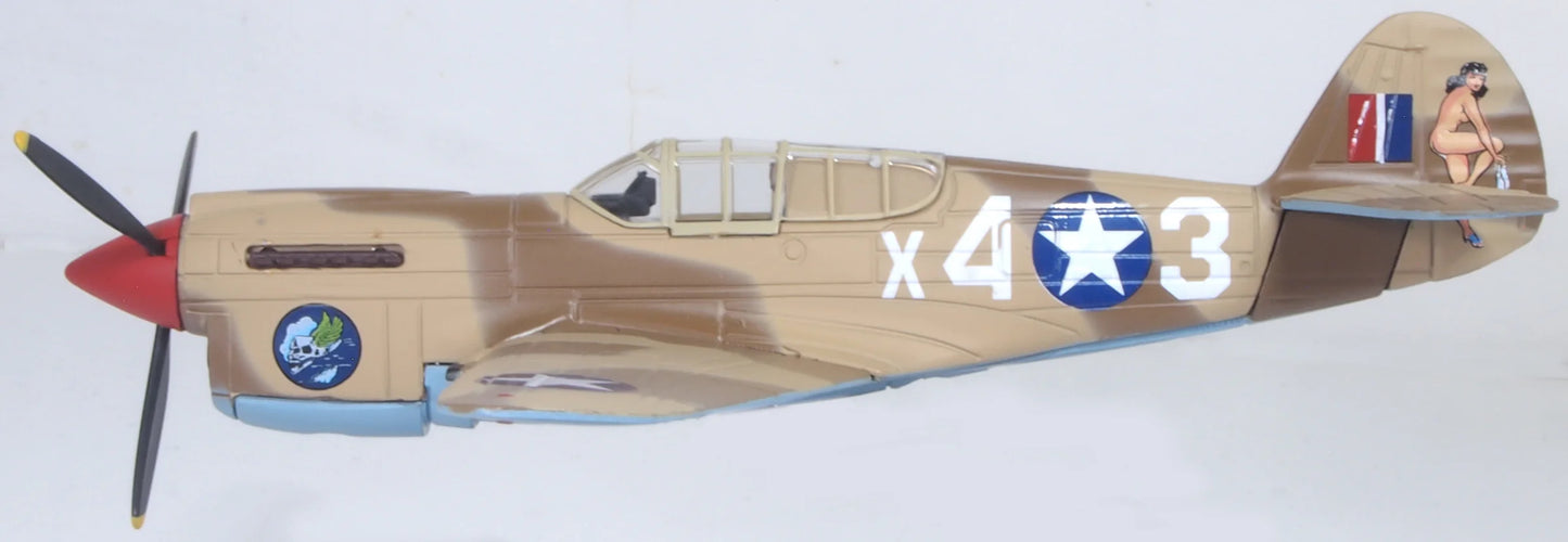 Curtiss P40-F Warhawk X43 Miss Memphis North Africa