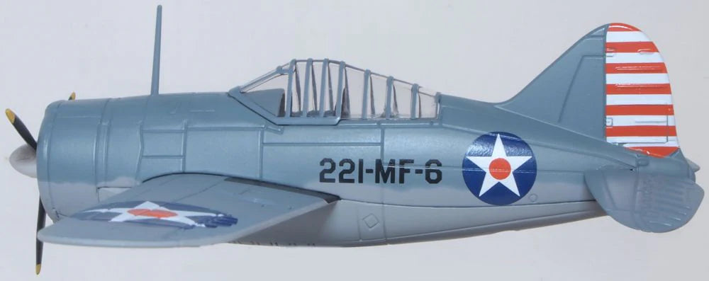 AC131 Brewster Buffalo Vmf-221 US Marine Corps Mcas Ewa Hawaii