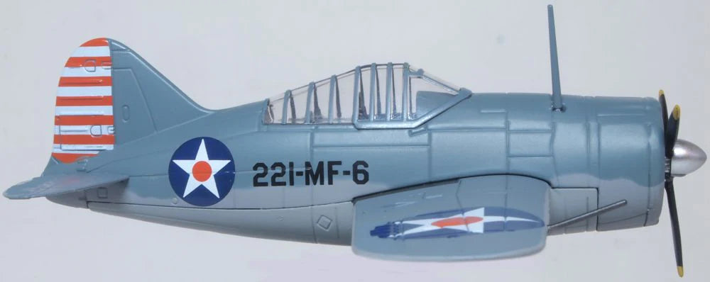 AC131 Brewster Buffalo Vmf-221 US Marine Corps Mcas Ewa Hawaii