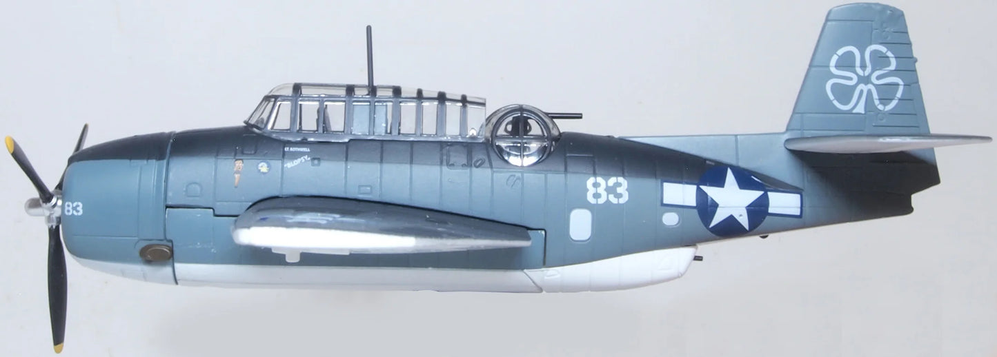 AC132 Grumman Avenger White 83 Blopsy Composite Sqn.76 USS Petrof Bay 1945