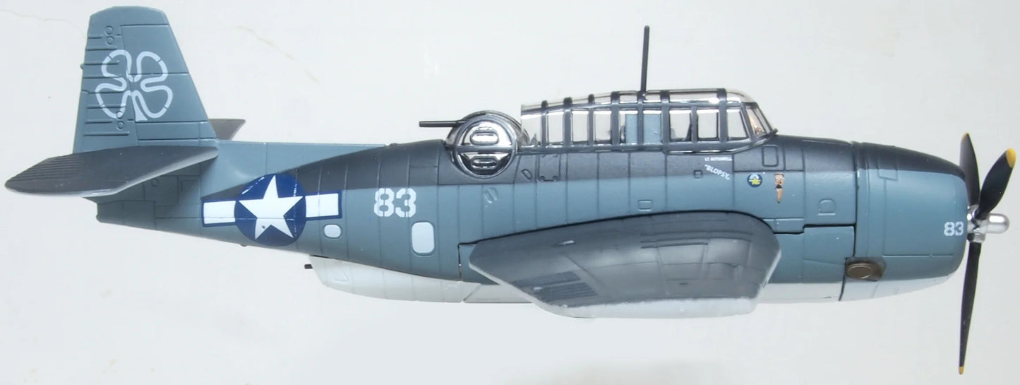 AC132 Grumman Avenger White 83 Blopsy Composite Sqn.76 USS Petrof Bay 1945