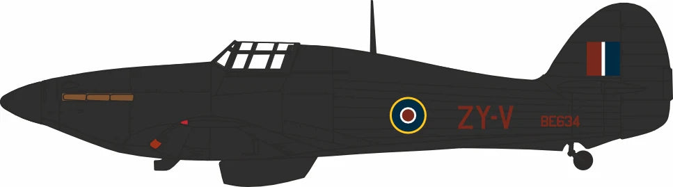 AC133 Hawker Hurricane MkIIC Nightfighter 247 Sqn. RAF