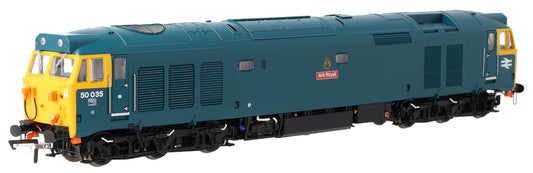 ACC2393-DCC Class 50 BR Blue Pre-refurbishment 'Ark Royal' No.50035 Diesel Locomotive - DCC Sound