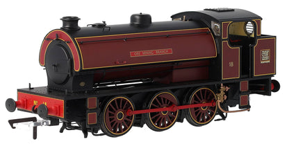 ACC3099 Hunslet 'Austerity' 0-6-0 Saddle Tank United Steel Company 'Ore Mining Branch' No.18 Steam Locomotive