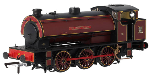 ACC3109 Hunslet 'Austerity' 0-6-0 Saddle Tank United Steel Company 'Ore Mining Branch' No.18 Steam Locomotive - DCC Sound