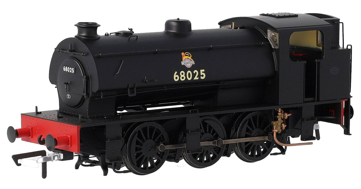 ACC3100 Hunslet 'Austerity' 0-6-0 Saddle Tank BR Black No.68025 (Early Emblem) Steam Locomotive