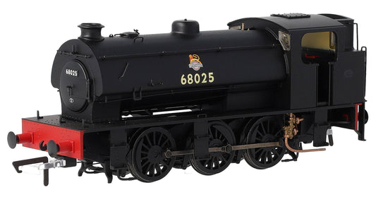 ACC3100 Hunslet 'Austerity' 0-6-0 Saddle Tank BR Black No.68025 (Early Emblem) Steam Locomotive