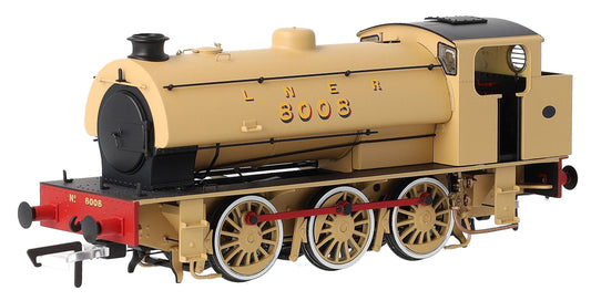 ACC3111 Hunslet 'Austerity' 0-6-0 Saddle Tank LNER No.8008 Steam Locomotive - DCC Sound