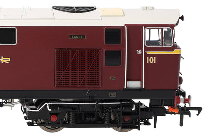 IRM1330-DCC NIR 101 Class Hunslet 101 'Eagle' Maroon (as delivered) Diesel Locomotive - DCC Sound