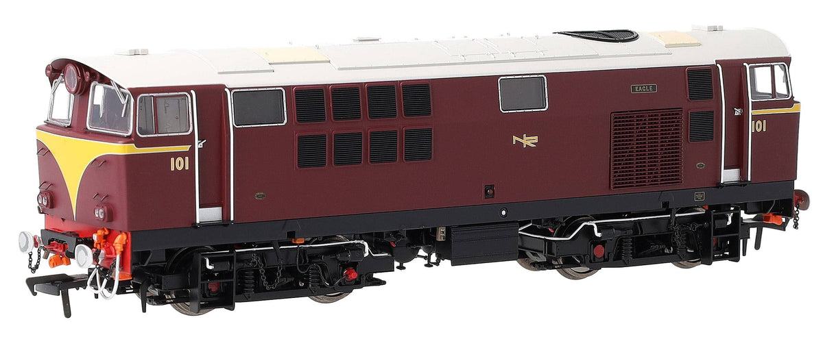 IRM1330-DCC NIR 101 Class Hunslet 101 'Eagle' Maroon (as delivered) Diesel Locomotive - DCC Sound