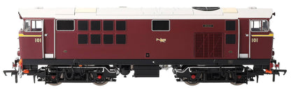 IRM1330-DCC NIR 101 Class Hunslet 101 'Eagle' Maroon (as delivered) Diesel Locomotive - DCC Sound