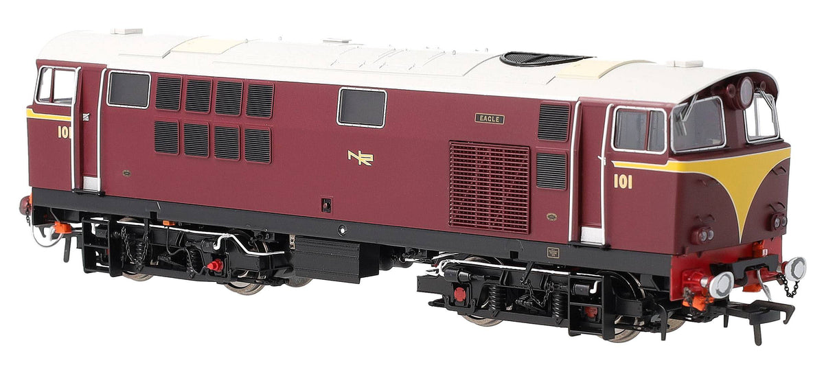 IRM1330-DCC NIR 101 Class Hunslet 101 'Eagle' Maroon (as delivered) Diesel Locomotive - DCC Sound