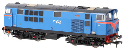 IRM1333-DCC NIR 101 Class Hunslet 101 'Eagle' Blue (red arc) Diesel Locomotive - DCC Sound
