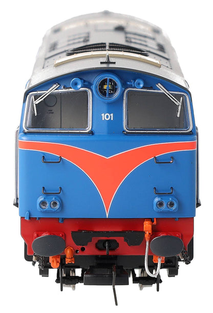 IRM1323 NIR 101 Class Hunslet 101 'Eagle' Blue (red arc) Diesel Locomotive