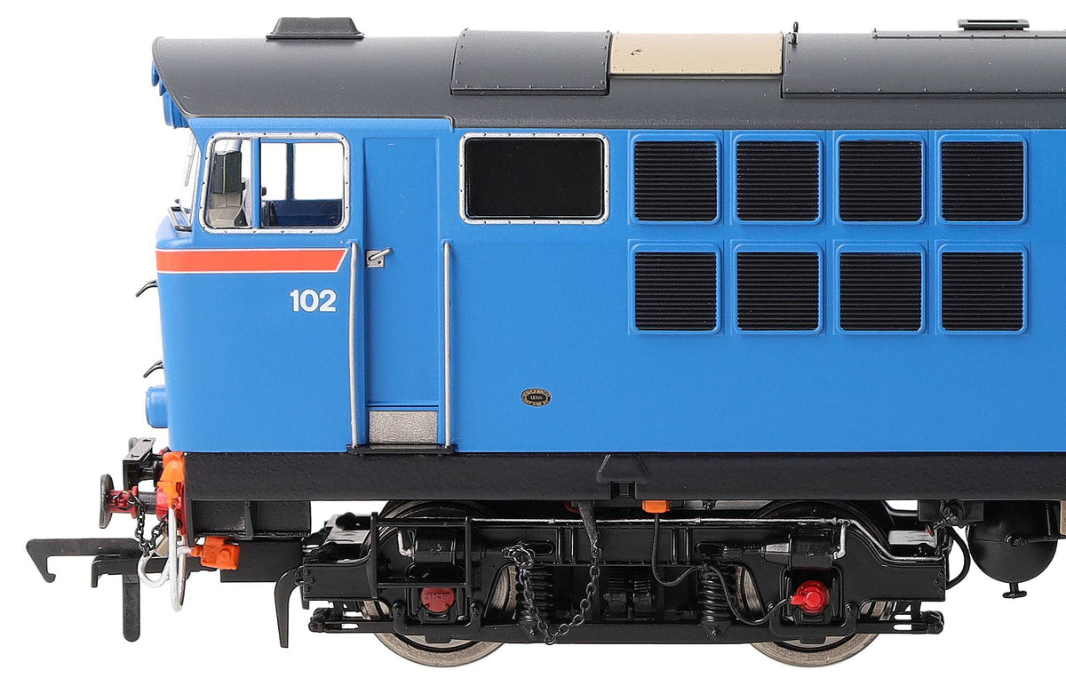 IRM1325 NIR 101 Class Hunslet 102 'Falcon' Blue (red arc) Diesel Locomotive
