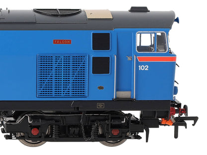 IRM1325 NIR 101 Class Hunslet 102 'Falcon' Blue (red arc) Diesel Locomotive