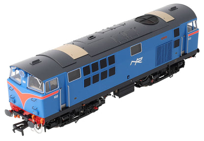 IRM1335-DCC NIR 101 Class Hunslet 102 'Falcon' Blue (red arc) Diesel Locomotive - DCC Sound