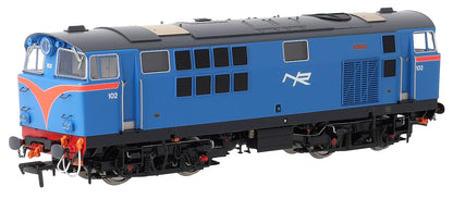 IRM1325 NIR 101 Class Hunslet 102 'Falcon' Blue (red arc) Diesel Locomotive