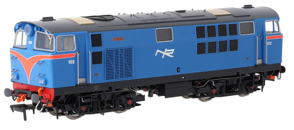 IRM1335-DCC NIR 101 Class Hunslet 102 'Falcon' Blue (red arc) Diesel Locomotive - DCC Sound