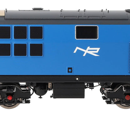 IRM1338-DCC NIR 101 Class Hunslet 103 'Merlin' Blue (red arc) Diesel Locomotive - DCC Sound