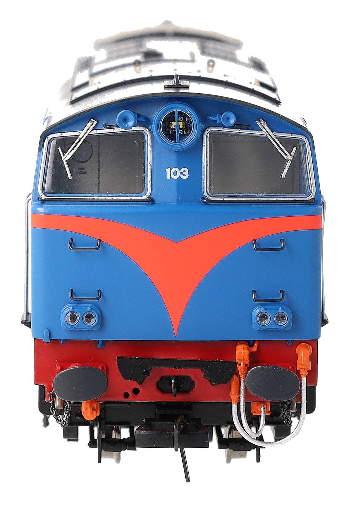 IRM1338-DCC NIR 101 Class Hunslet 103 'Merlin' Blue (red arc) Diesel Locomotive - DCC Sound