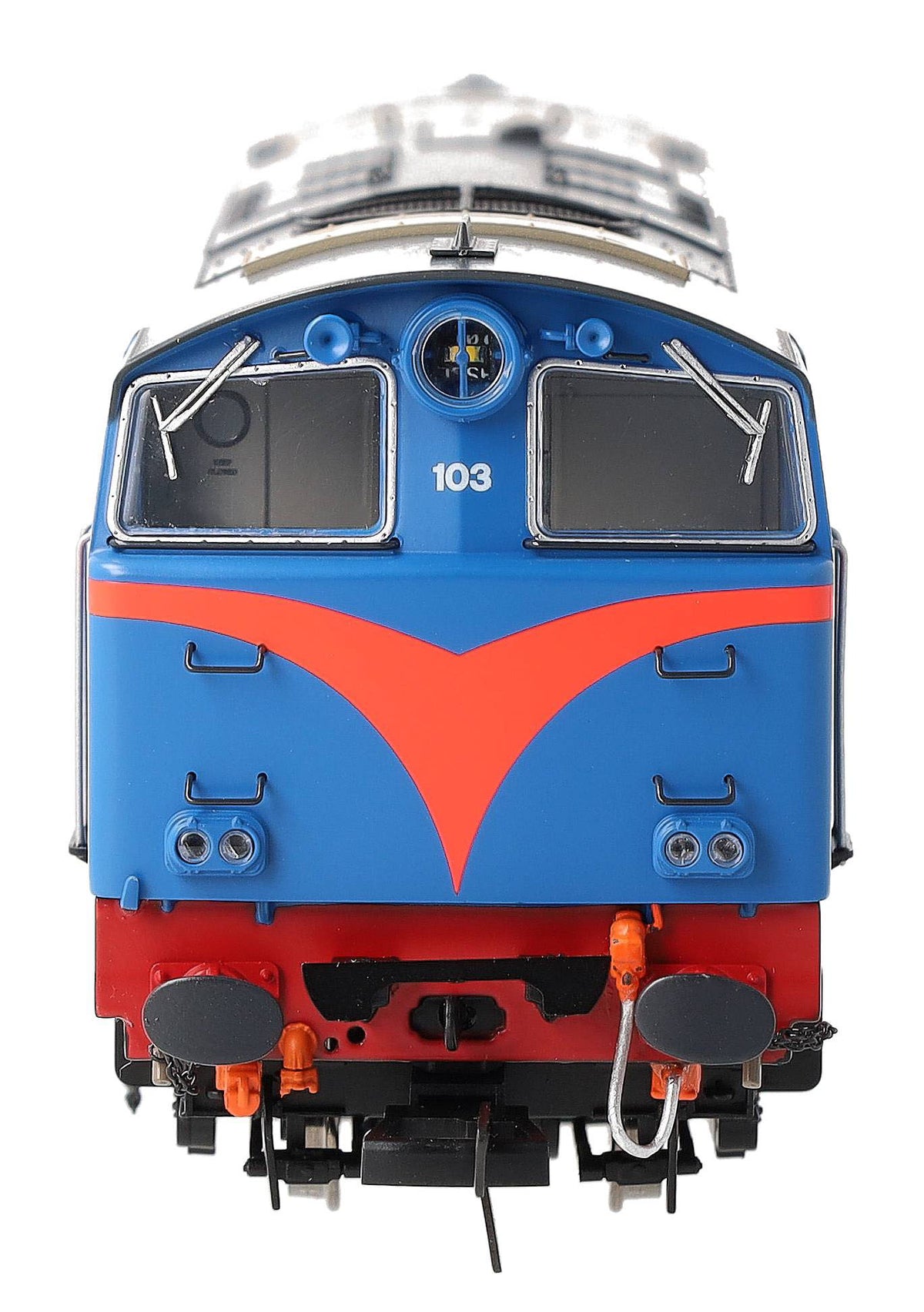 IRM1338-DCC NIR 101 Class Hunslet 103 'Merlin' Blue (red arc) Diesel Locomotive - DCC Sound