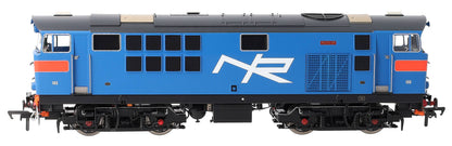 IRM1329 NIR 101 Class Hunslet 103 'Merlin' Blue (red chevrons) Diesel Locomotive