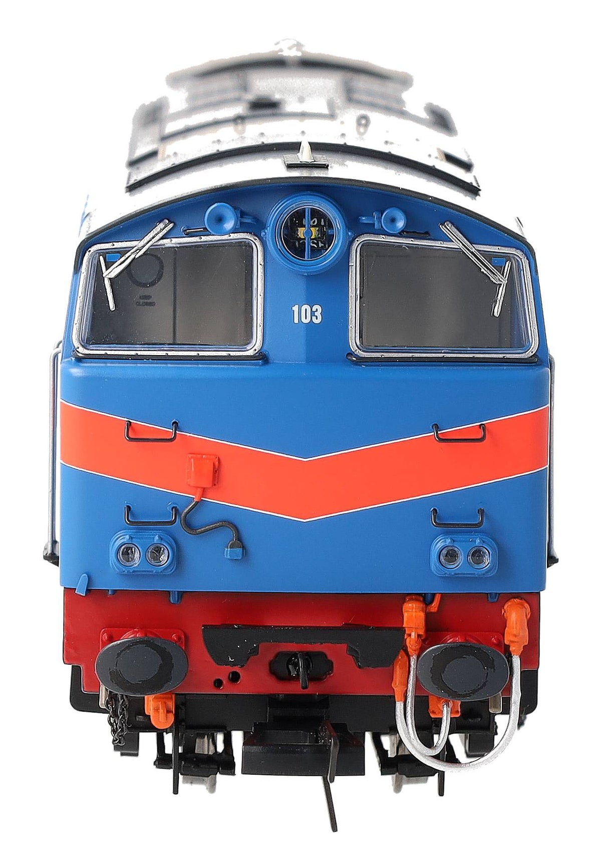 IRM1329 NIR 101 Class Hunslet 103 'Merlin' Blue (red chevrons) Diesel Locomotive