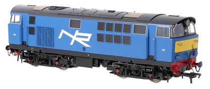 IRM1337-DCC NIR 101 Class Hunslet 102 'Falcon' Blue (yellow panels) Diesel Locomotive - DCC Sound